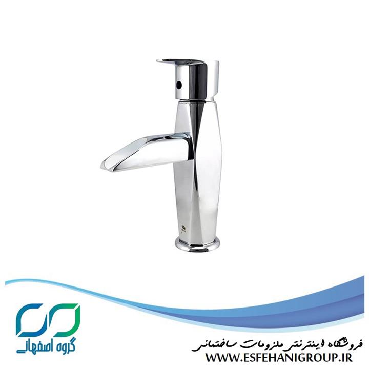شیر روشویی رابو مدل آبشاری توپاز کروم
